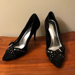 BCBG Black Studded Heels (NEVER WORN)